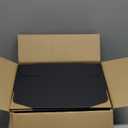 9x6.5x2 Inches Black Shipping Boxes 25 Pack - Corrugated Cardboard Mailing Box for Small Business, Tab Locking Literature Mailer Packaging Supplies for Packing Digest Size Book Gifts Craft