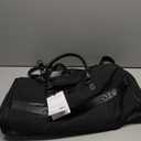 55L Large Duffle Bag for Men Travel - 25 inch Weekender Duffel Bag with Hard Bottom - Black