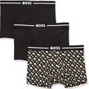 BOSS Men's 3-Pack Multi Design Bold Logo Trunks XL