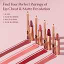 Charlotte Tilbury Lip Cheat Lip Liner Pencil - Gives Lips a Fuller-Looking, Defined Pout - Enriched with Jojoba Oil & Hyaluronic Acid - Waterproof, Smudge-Proof & Transfer-Proof (Pillow Talk - nude pink)