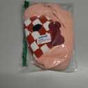 Kids Toddler Halloween Sweater Boys Girls Pumpkin/Ghost Embroidery Long Sleeve Knit Sweater Pullover Sweatshirt Top (3-4T, Pink Plaid)