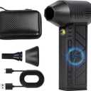 Snow Whiz Turbo Blower,Snow Whiz Turbo Blower with Led,Mini Turbo Snow Blower for Car,3 Gear Adjustable Super Power Turbo Breeze Electric Blow,Snow Remover for Cars,Home,Keyboard,Computer