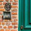 10 x PMB026 Multicolor No Soliciting, Do Not Knock or Ring Bell Sign - 4" x 5" (with Strong Adhesive Tape) for Indoor/Outdoor Home or Business Use
