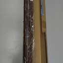 Aluminum Mini Blinds for Windows Cordless Horizontal Window Shades for Light Adjustment, Metal Venetian Blinds Waterproof for Bedroom, Bathroom, 22" W x 64" H, Brown