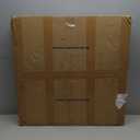 Modern Rectangle Glass Chandelier for Dining Room, 41" Gold Linear Island Light Fixture, Elegant Water Ripple Glass Lighting for Kitchen Island, Living Room, L41 x W10 x H12, Dimmable