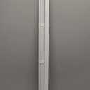 CHICOLOGY Mini Blinds for Indoor Windows  47"W x 48"H, White Horizontal Vinyl Blinds | Cordless | Easy to Install | Sleek Low-Profile Fit for Doors, Offices, Kitchens & Apartments