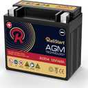 AUX14 Auxiliary Battery, 12V 14Ah AGM Battery, 200 CCA Rechargeable AGM Car Battery, BCI Group Size 400 Maintenance Free Battery