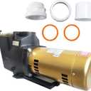 W3SP2615X202S 2-Speed 2.0 HP 220V-230V Inground Pool Pump Replacement for Hayward SP2615X202S Super Pool Pump Dual-Speed for In-Ground Swimming Pools and Spas