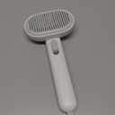 Aumuca Cat Brush for Shedding, Cat Brushes for Indoor Cats, Cat Brush for Long or Short Haired Cats, Cat Grooming Brush Cat Comb for Kitten Rabbit Massage Removes Loose Fur (White)