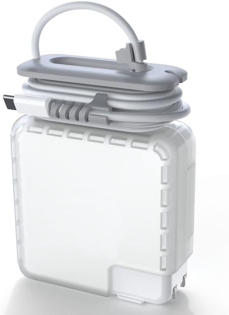 TATOFY Case for Apple 96w Charger MacBook 85w 87w Charger Case Travel Cord Organizer MacBook Accessories (for Apple 96W USB-C Power Adapter, 85w 87w Magsafe Adapter)