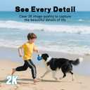 KKB No WiFi Security Camera, 4G LTE Cellular Solar Cameras Outdoor with Built-in SIM, 2K Wireless Battery Powered Camera, No Internet Needed, PIR Motion Sensor, Color Night Vision, 2-Way Audio