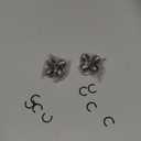 2X Front Rear Drive Shaft U Joint 49050-1057 Compatible with Kawasaki Bayou 400 1993-1999 Prairie 300 1999-2002 Prairie 400 1997-2002