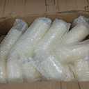 72 Pack Ivory Pillar Candles Bulk Set, 2x3 2x6 2x8 Inch - 24 Each Size, Dripless Smokeless Clean Burning for Wedding Centerpieces, Home Decor, Church, Romantic Ambiance