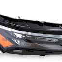 Right Headlight Compatible with Rogue S/SV/SL/Platinum 2021-2023 W/DRL W/Halogen Turn Signal Front Headlamp Passenger Side 261206RR0A NI2563102