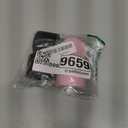 Travel Size Containers, Small Plastic Containers with Lids, 20 Gram Travel Container for Creams, Lotion, Toiletries, Makeup (2PCS Black and 2PCS Pink Plastic Jars)