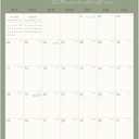 GuassLee Large Wall Calendar 2026-2027,22"x 15" Vertical Jumbo Desktop/Wall Calendar from Jan. 2026 to Jun. 2027,18-Month Hanging Planner with Julian Date for Office Home Organizing