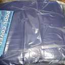 24 ft Round Heavy Duty Winter Pool Cover, Royal Blue, Above Ground Pool