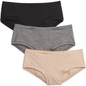 GAP Women's 3-Pack Stretch Cotton Hipster (Medium, Multi)