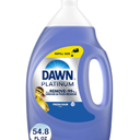 Dawn Platinum Dish Soap Liquid, Dishwashing Liquid, Grease Removal, Fresh Rain, 54.8oz Bundle