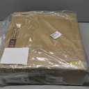 Round Side Table, Small Drink Table for Small Spaces, Pedestal End Table for Living Room, Modern Accent Nightstand with Solid Wood Leg for Bedroom, Corners and Office Brown Color UTBT005F