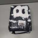 Black and White Non-Slip Bathroom Rug, Soft Absorbent Bath Mat, Machine Washable and Quick-Drying, Perfect for Bathtub, Bedroom, Shower, and Living Room, 20" x 32"