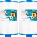 ZOTEE Spa Filter Replaces Unicel 6CH-47 Filbur FC-0315 PTL47W-P4 373043 Hot Tub Filter,2 Pack