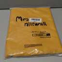 Mrs.Naturall Yellow Short Curtains 24 inch Length for Small Windows Rod Pocket Room Darkening Thermal Blackout Tier Curtains for Kitchen Girls Bedroom Bathroom 34 x 24 Inches Long Mustard Gold Yellow