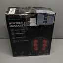 Nekteck Foot Massager with Heat, Shiatsu Heated Electric Kneading Foot Massager Machine for Neuropathy, Plantar Fasciitis, Feet Massage for Pain Relief, Circulation, Ideal Gifts for Man Woman Her Him (Black)