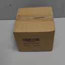 Rubtlamp 100Pcs Orange Gold Plastic Dessert Plates, 6Inch Small Hammered GoId Disposable Cake Plates, Hard Appetizer Plates, Fancy Plastic Plates for Party Wedding Teatime