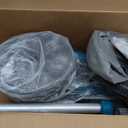 Drywall Sander, 2025 Upgraded 8-Amp Popcorn Ceiling Removal Tool with 7 Variable Speed 800-1800RPM, Drywall Sander with Vacuum Dust Collector with Extendable Handle, LED Light,12pcs Sanding Discs,Blue