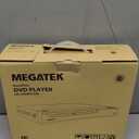 MEGATEK Region-Free HDMI DVD Player for TV, Compact CD/DVD Player for Smart TV, USB Port, Plays All Region DVDs & Multi Formats, Metal Housing, HDMI/RCA Cables & Remote Included