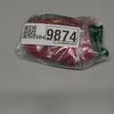 Magic Park 0-24M Infant Girl Romper Baby Girls Solid Color Bodysuit Toddler Ruffle Jumpsuit Shirts Casual Tops Baptism Shirt (0-3 Months, Long_red)