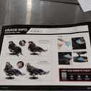 Respawn 900 Console Gaming Recliner with Footrest and Lumbar Support - Comfortable Ergonomic Gaming Chair with Headrest, No Wheels, Reclining, Heavy Duty, Racing Style Video Game Chairs - Gray (Grey)