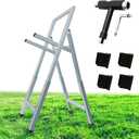 Archery Target Stand for Backyard, Foldable Metal Archery Target Stands for Straw & Point Bag Target Stand - Easy to Carry