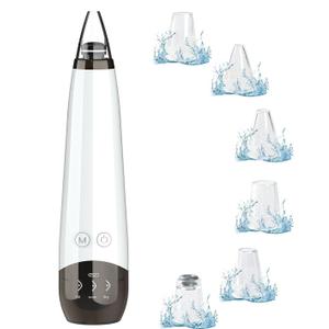 Blackhead Remover Pore Vacuum, Visual Rechargeable Blackhead Vacuum Facial Pore Cleaner-3 Suction Soft Silicone,3 Probes,USB Kit Electric Acne Extractor Tool for Adult