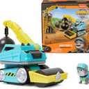 Rubble & Crew, Motors Wrecking Ball Toy Truck with Action Figure and Movable Construction Toys, Kids Toys for Ages 3 and Up
