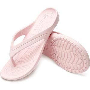 Temi Women's Flip Flops,Soft Lightweight Sandals for Women Anti Slip Casual Slippers Shower Beach Pool Bathroom Flat Slides Shoes (7)
