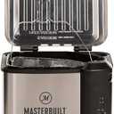 Masterbuilt 3-in-1 10 Liter XL Electric Turkey Fryer plus Boiler and Steamer Combination with Drain Basket and Breakaway Safety Cord in Stainless Steel