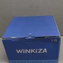 Upgraded WINKIZA 2 Burner Propane Camping Stove with Grill, Foldable Camp Stove with 16,000 BTU, Two Adjustable Burners with Piezo Ignition & Easy Carrying Handle, Portable Stove for Camping, BBQ