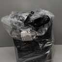 Milkhouse Space Heater, 1300W/1500W Electric Heater with Thermostat, 3 Heat Settings, Safe and Quiet for Home Garage Workshop Warehouse, Black