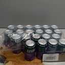 Zevia Zero Sugar Soda, Grape, 12 oz Cans (24-Pack) Naturally Sweetened, Zero Calorie Sugar Free Soda - Non-GMO Project Verified, Gluten-Free, Vegan, 05/07/2027