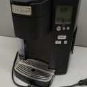 Cuisinart Coffee Maker, Single Serve 72-Ounce Reservoir Coffee Machine, Programmable Brewing & Hot Water Dispenser, Stainless Steel, Black
