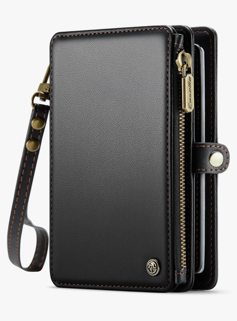 ASAPDOS Passport Holder Wallet Case Wallet for Men Women Black