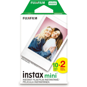 FUJIFILM Instax Mini Instant Film Twin Pack (White), 20 Photos