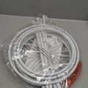 KMOTASUO 3 Tier Tall Metal Plant Stand, 34 Inch Plant Stands Indoor Outdoor, Rustproof Wrought Iron Flower Pot Holder Display Rack for Corner Patio Garden Balcony Living Room(White)