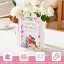 3D Puzzle Vase for Adults Kids, 120 Pcs Puzzle Book Vase for Flowers, Arts and Crafts for Kids 4-6, Adults, Girls, Cute Unique Vases for Book Shelf Decor, Books Lover Gifts(Little Women)