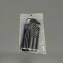 ID Badge Holder with Lanyard, Lanyards for Id Badges Reel Retractable Heavy Duty Removable Name Tag Holder, American Flag Lanyard for ID, Nurse Teacher Office Gifts