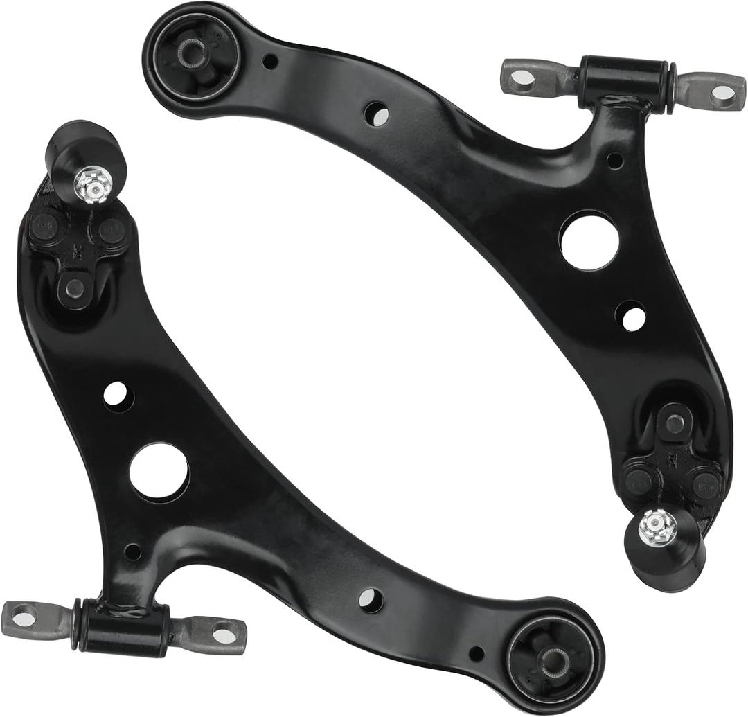 Front Lower Left Right Control Arm Assembly Fit for 2002 2003 Lexus ES300 2004-2006 ES330 RX330(Coil Spring) Highlander 2007-2009 RX350 2002-2006 Toyota Camry 2004-2008 Toyota Solara - 2pcs