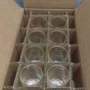 Libbey Fruit Juice Glasses, Heavy Base Glass Drinking Glasses Set of 8, Breakfast Juice Cups, Everyday Clear Drinking Glass Set for Cold Drinks