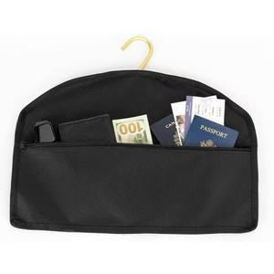 Secret Stash Coat Hanger Safe - Hanger Diversion Safe with Hidden Pocket for Cash Credit Cards & Valuables | Fits Hanging Clothes Secret Safe Home and Travel Money Hide Bag Hiding Documents (1)